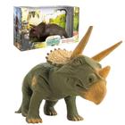 Brinquedo Infantil Dinossauro Triceratops Grande em Vinil