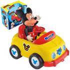 Brinquedo Infantil Disney Mickey Minnie Carrinho Articulado - Lider