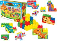 Jogo Brinquedos Blocos De Montar 1000 Peças Com Base Infantil Menina  Didatico Educativos Pedagogico - luctoys - Jogos Educativos - Magazine Luiza