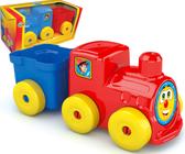 Brinquedo Infantil Educativo Carrinho Trem Locomotiva