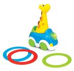 Brinquedo Infantil Girafa Argolinhas - Bate e Volta - Yestoys