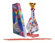 Brinquedo Infantil Guitarra Girafa Luz e Sons Animais Piano
