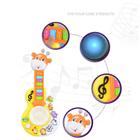 Brinquedo Infantil Guitarra Girafa Paraíso Com Luz E Som