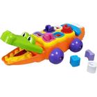 Brinquedo Infantil Jacare Didatico com 6 Formas de Encaixar - Calesita 0707