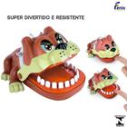 Brinquedo Infantil Jogo Desafio Morde Dedo Jacaré Dinossauro Cachorro - Fenix BrinquedoS