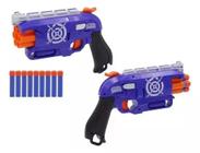 Conjunto 3 Arminhas Brinquedo Lança Dardos + Algemas e Alvos Lançador  Metralhadora Infantil Divertido Nerf - Fun Game - Lançadores de Dardos -  Magazine Luiza