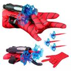 Brinquedo Infantil luva Lança Teia dardos Para Crianças meninos/Spiderman homem aranha heroi - Kit com 2 Unid.