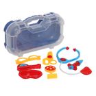 Brinquedo Infantil Maleta Médico Educativa Azul Divertida - Paki Toys