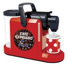 Brinquedo Infantil Máquina de Café - Café Expresso - Vermelho - EXP-538 - Fenix