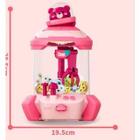 Brinquedo infantil máquina de pegar bichinhos tem som e luzes. - toys