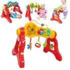 Brinquedo Infantil Musical Centro De Atividades Play Gym 3 Em 1 Colorido Com Som