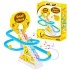Brinquedo Infantil Musical Elevador de Patinhos Pista Divertida com Escorregador