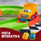 Brinquedo Infantil Pista Interativa Carrinho Seguro Dia das Crianças Presente Menino Menina Coordenação Motora Criativo - Jp Brink