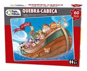 Brinquedo Infantil Quebra Cabeça 60 Peças Arca De Noé - Pais & Filhos