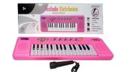 Piano infantil sinfonia estilo profissional teclado microfone karaoke mp3  menina rosa - MAKEDA - Piano / Teclado de Brinquedo - Magazine Luiza