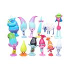 Brinquedo Infantil Trolls Branch Critter Skitter - 12 Figuras de PVC (3-6cm)