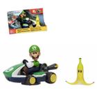 Brinquedo Infantil Veiculo Carrinho Manobras Megagiros Mario Luigi + Acessório Original Candide