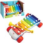 Brinquedo Instrumento Fisher Price Xilofone Musical Carrinho