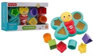 Brinquedo Interativo Para Bebês Encaixa Borboleta Com 6 Blocos - Coordenação Motora - Fisher Price - Mattel - DJD80