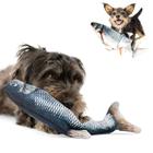 Brinquedo interativo para cães AmazinglyCat Floppy Fish com cauda em movimento