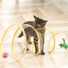 Brinquedo Interativo Para Gatos Pets Túnel Labirinto Mola