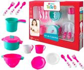 Brinquedo Jogo De Panelinhas Infantil Kit Cozinha Masterchef CALESITA 13 peças