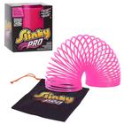 Brinquedo Just Play Slinky Pro Pink para crianças de 5 anos ou mais com tutoriais