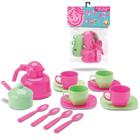 Brinquedo Kit Chá Infantil Acessórios Para Cozinha Meninas Rosa Silmar Brinquedos