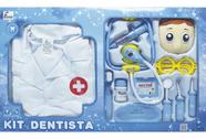 Brinquedo Kit Dentista Infantil Azul Com 12 Peças - Fenix 806