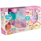 Brinquedo kit Especialidades Doce Lar Casinha De Boneca Peças de Encaixe Dois Ambientes +De 3 Anos Polibrinq - 6019