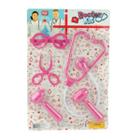 Brinquedo Kit Médico Doutora Rosa 5 Peças Toy Master