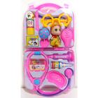 Brinquedo Kit Médico Infantil Maletinha Rosa - NEW