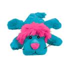 Brinquedo Kong para Cães Cozie King Lion Médio Azul e Pink