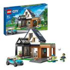 Brinquedo Lego City Casa Família Carro Elétrico