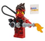 Brinquedo LEGO Ninjago Kai The Island com tocha lança-chamas