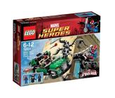 Brinquedo LEGO Super Heroes Spiderman Spider Cycle Chase 76004