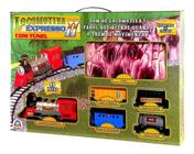 Trenzinho De Brinquedo Locomotiva Trem Miniatura De Ferro - Amoria - Trem  de Brinquedo - Magazine Luiza