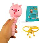 Brinquedo Máquina de Bolhas Bubble Toy Soaring Voador Crianças Haste Desenhos Animados Porco Rosa 18 - Smart Bracelet