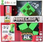 Brinquedo Mattel Minecraft Exploding RC Creeper com luzes e sons