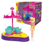 Brinquedo Menina Playset Xícara Parque De Diversão Da Judy - Samba Toys