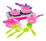 Jogo de Cozinha e Panelinhas Infantil 10 Peças Utensílios e Acessórios  Brinquedo Culinários Completo Didático Chef Kids - Nig Brinquedos -  Panelinha de Brinquedo - Magazine Luiza