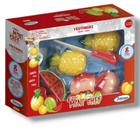 Brinquedo Mini Chef Infantil Comidinha Frutas Legumes