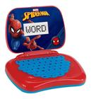 Brinquedo Mini Laptop Infantil Do Spider-man Bilingue