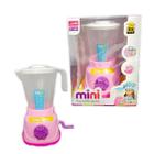 Brinquedo Mini Liquidificador Blender Infantil Cor Rosa - Bs Toys