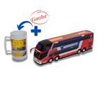 Brinquedo Miniatura de Ônibus Antiga Nordeste + Caneca