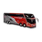 Brinquedo Miniatura de Ônibus Viação Teixeira G7 DD - Rodoviário G7 Dd 2 Andares Ertl