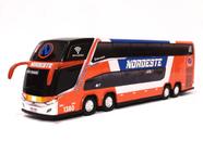 Kit 2 Brinquedo Miniatura Ônibus Coca Cola e Pepsi Coleções