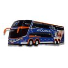 Brinquedo Miniatura Ônibus Viação Andorinha ul Dd G7 - Rodoviário G7 Dd 2 Andares Ertl