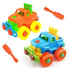 Brinquedo Monta E Desmonta Jeep Com Chave Kit Com 2 Peças