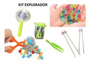 Brinquedo Montessori Pequeno Explorador Kit De Acessórios